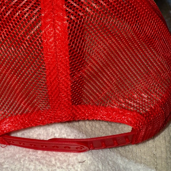 New Rowdy Religion Red Trucker Hat - Picture 4 of 4